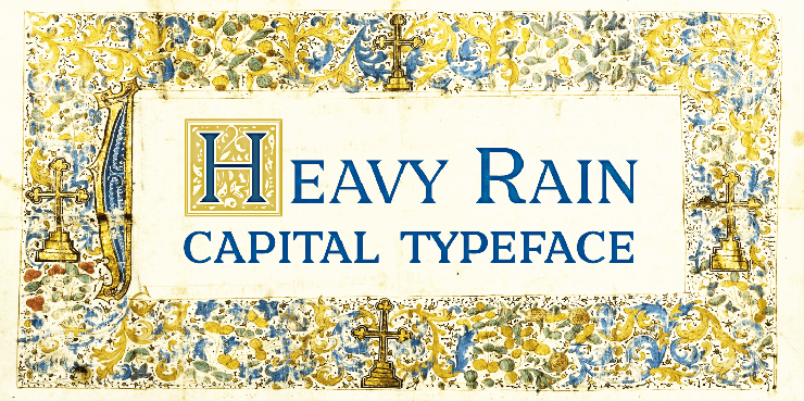 Heavy Rain字体 4