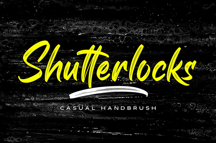 Shutterlocks字体 1