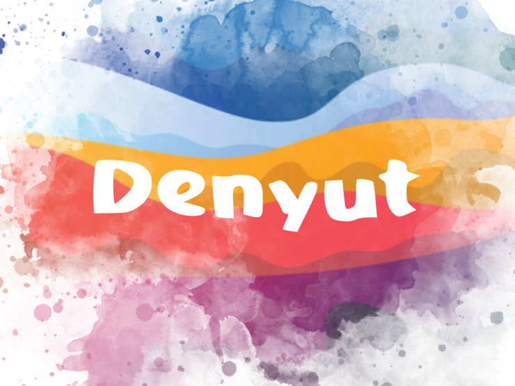 d Denyut字体 1