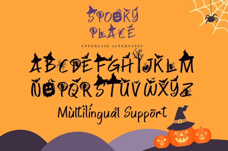 Spooky Place字体 2