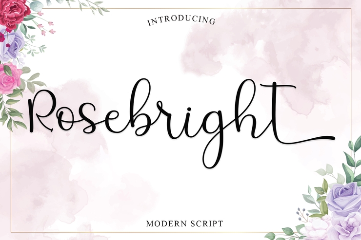 Rosebright字体 1