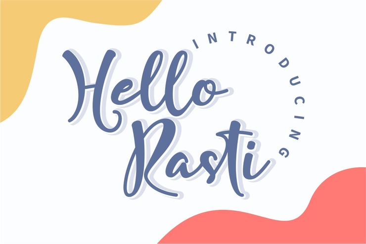 Hello Rasti字体 6