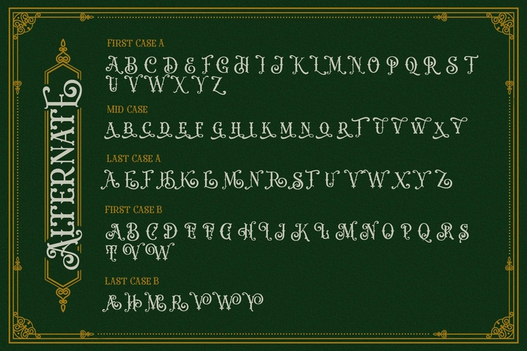 MISTER HONEY字体 5