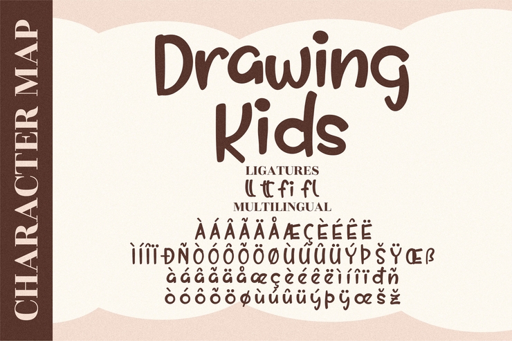 Drawing Kids字体 1