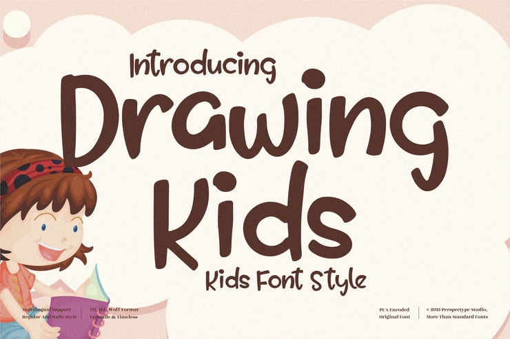 Drawing Kids字体 8