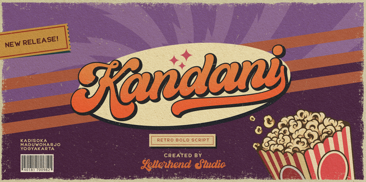 Kandani字体 1