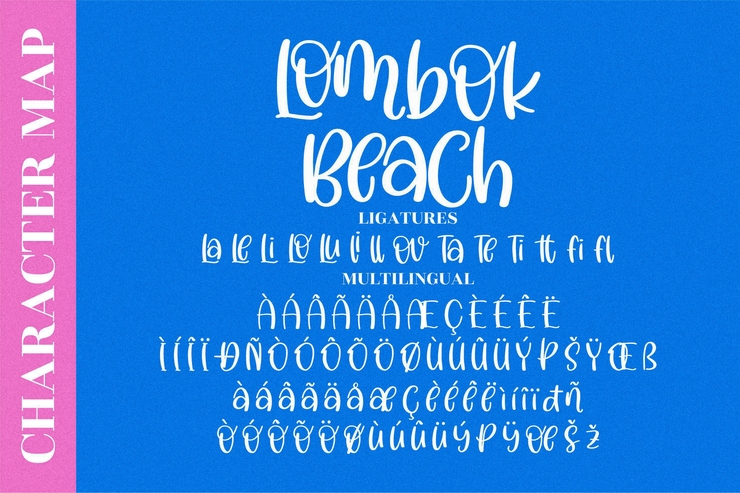 Lombok Beach字体 8