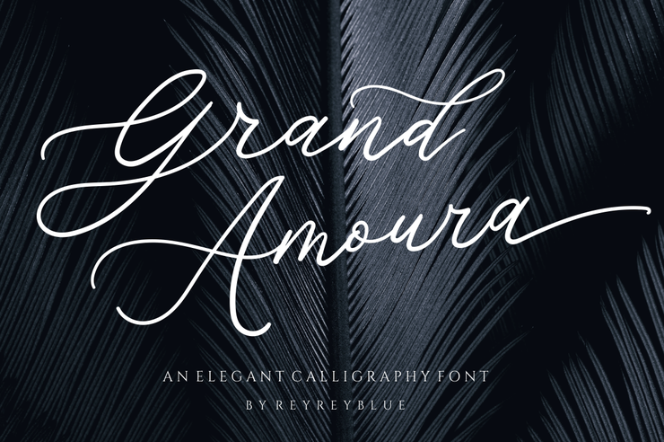 Grand Amoura字体 1