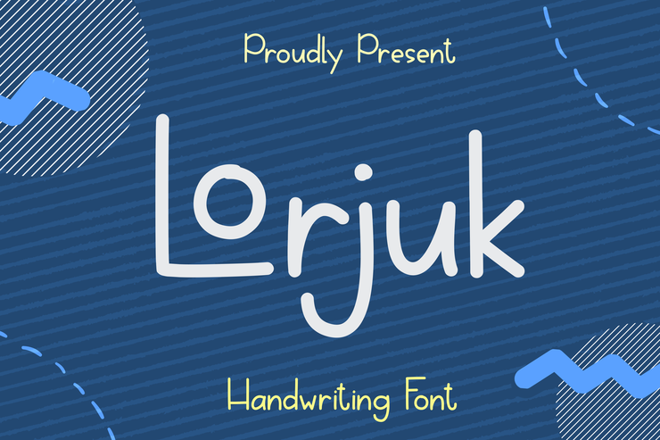 Lorjuk字体 2