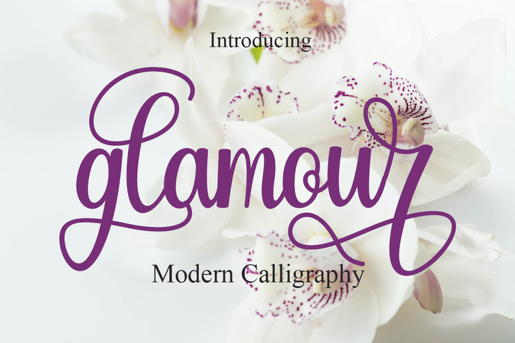 Glamour字体 4