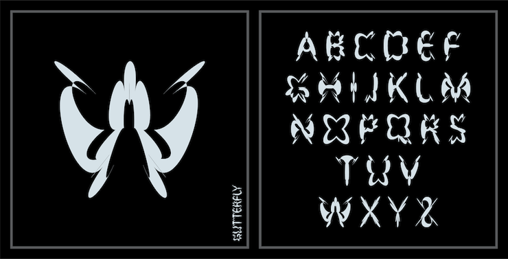 Gutterfly字体 1