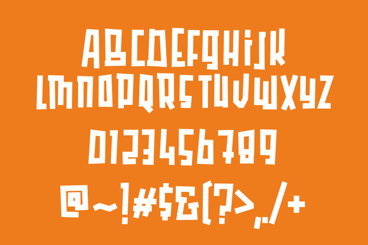 Qubiko字体 1