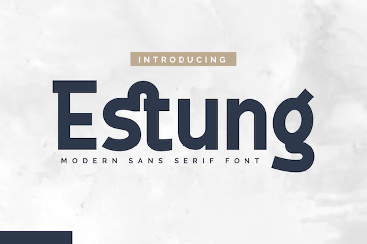 Estung字体 1