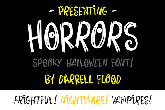 Horrors字体 1