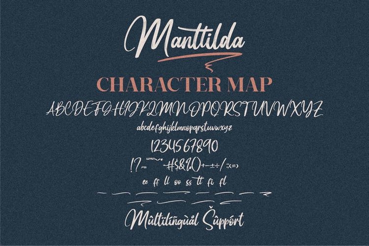 Manttilda字体 9
