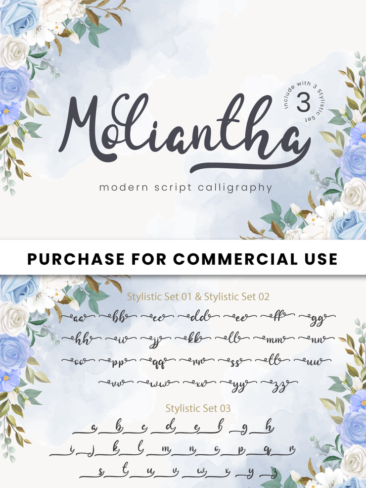 Moliantha字体 1