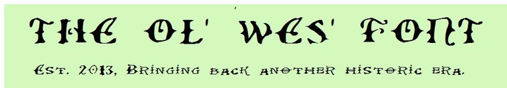 Ol' Wes' Rustik字体 3