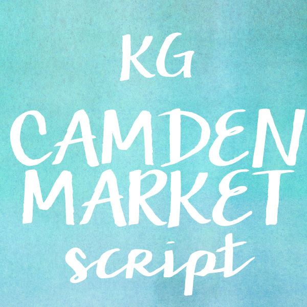 KG Camden Market Script字体 2