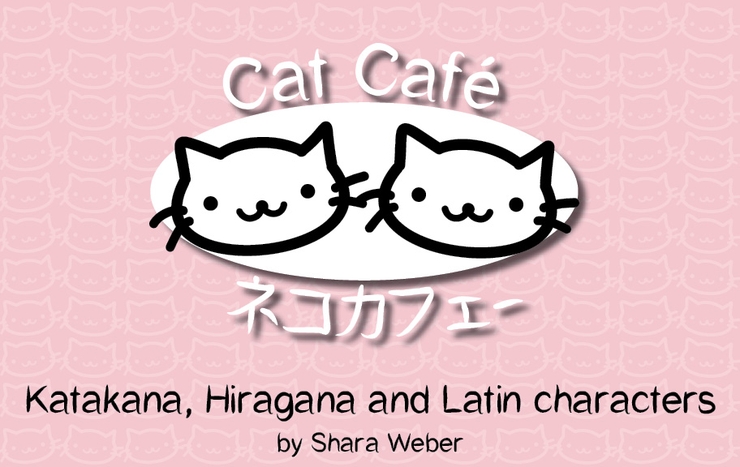 Cat Cafe字体 2