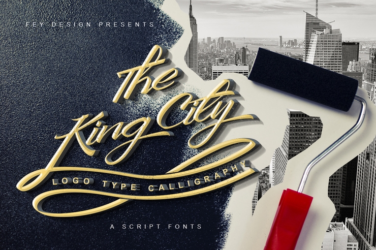 King City字体 1