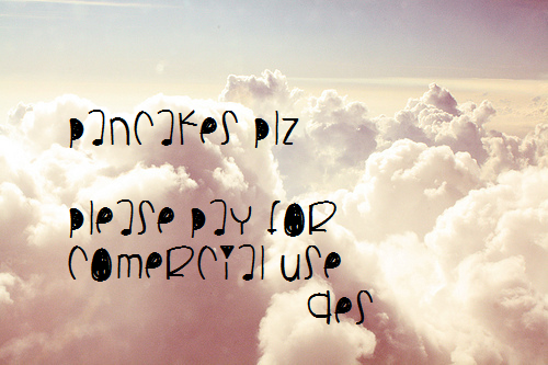 PancakesPlz字体 1
