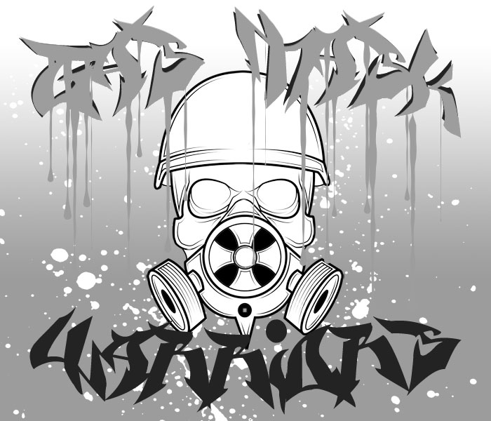 Gas Mask Warriors字体 1