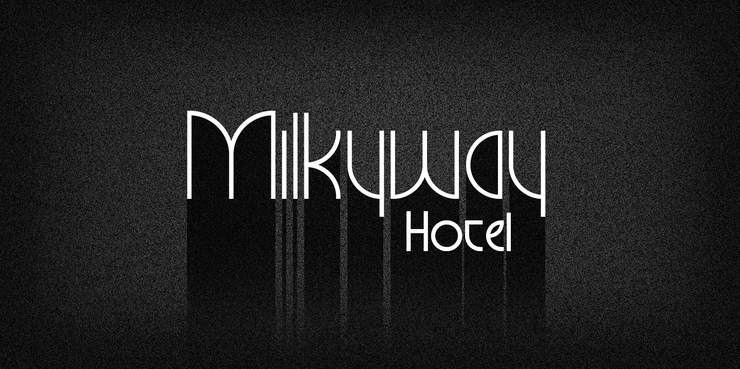 Milkyway Hotel字体 2