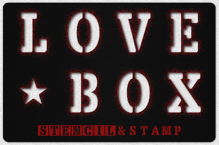 LOVE-BOX字体 2