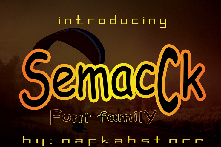 SemacCk字体 1