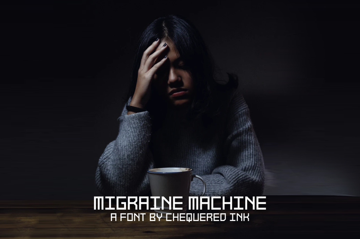 Migraine Machine字体 2