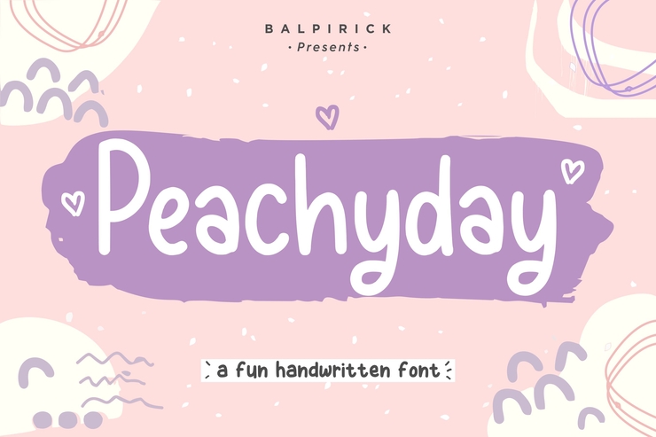 Peachyday字体 1