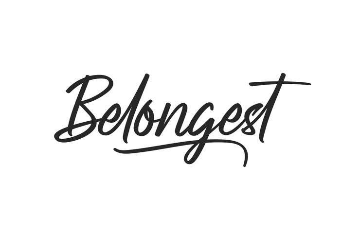 Belongest字体 1