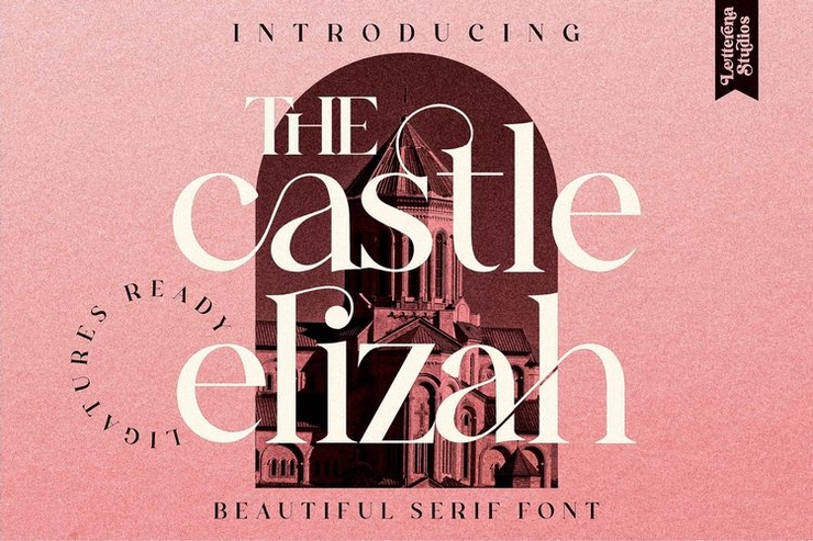 The Castle Elizah字体 4