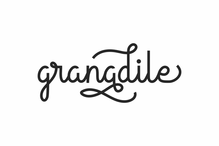 Granadile字体 1