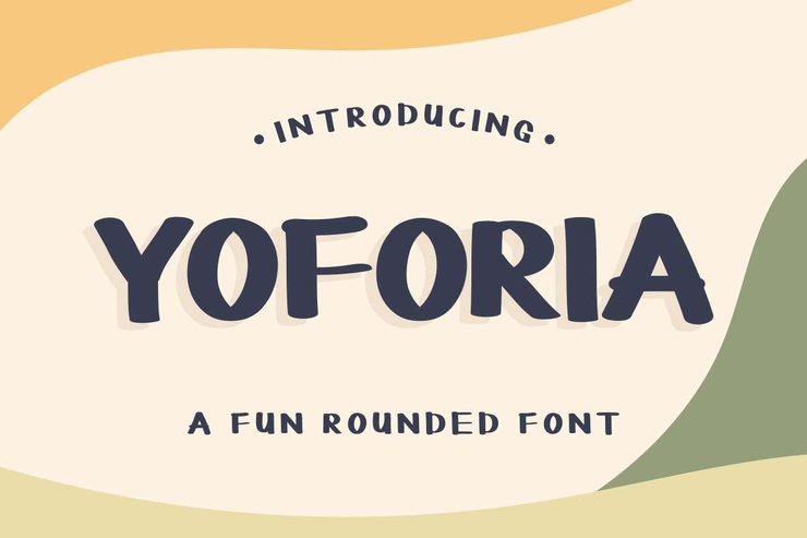 YOFORIA字体 1