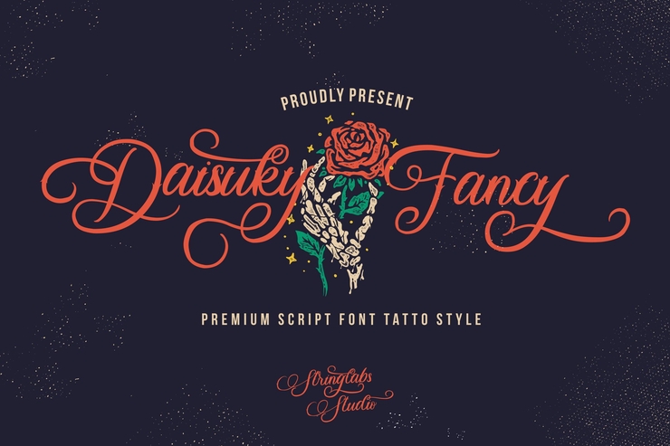 Daisuky Fancy字体 5