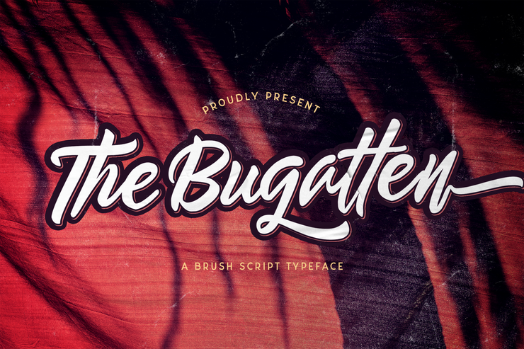 The Bugatten字体 3