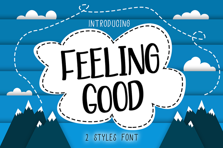Feeling Good字体 1