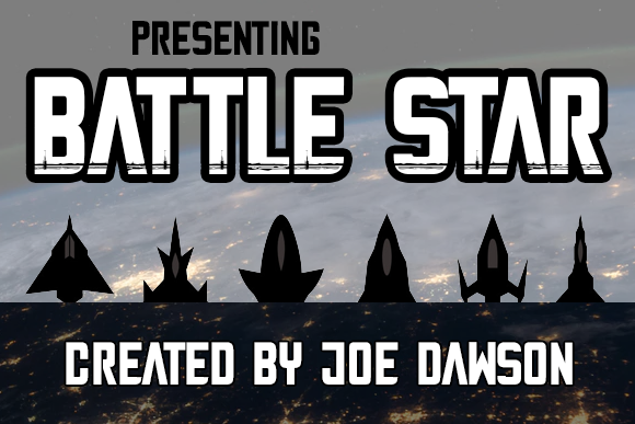 Battle Star字体 1