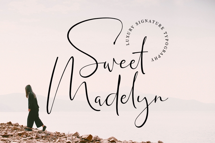 Sweet Madelyn字体 2