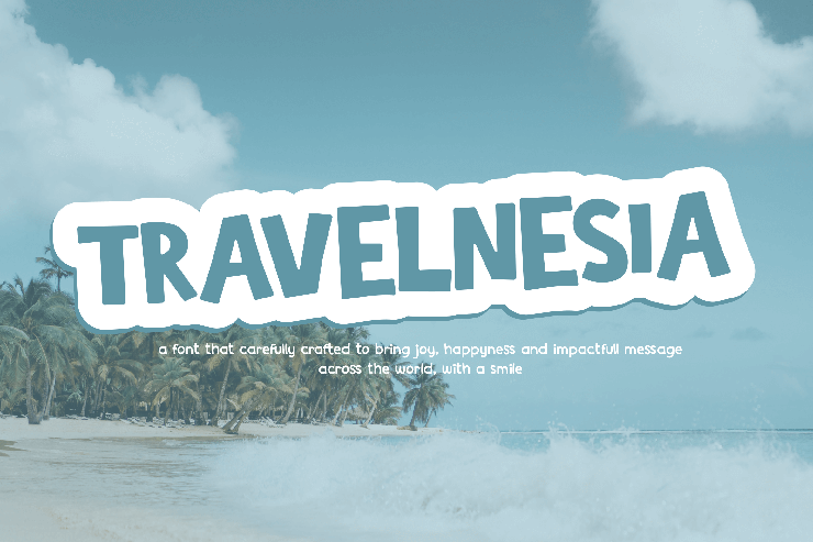 Travelnesia字体 1