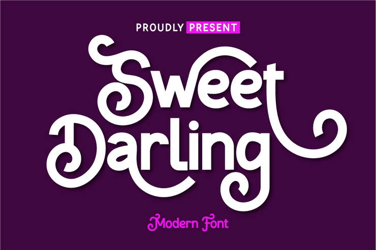 Sweet Darling字体 1