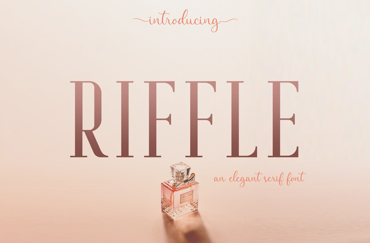 Riffle字体 1