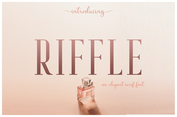 Riffle字体 3