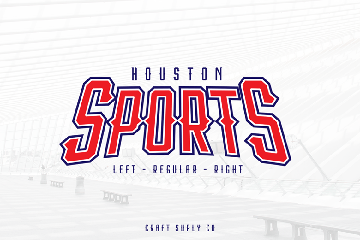 Houston Sport字体 1