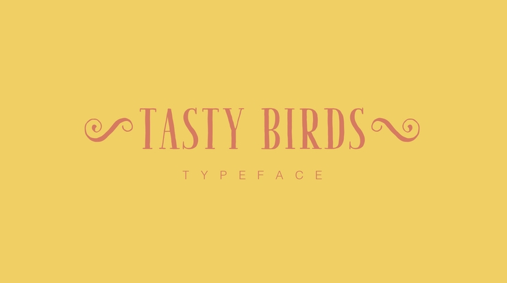 Tasty Birds字体 1