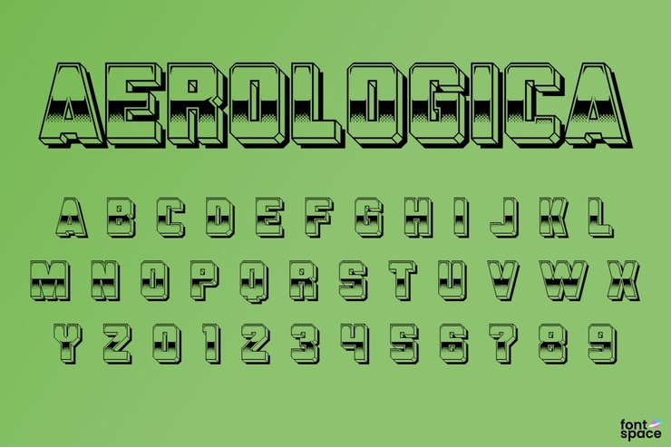 Aerologica字体 1