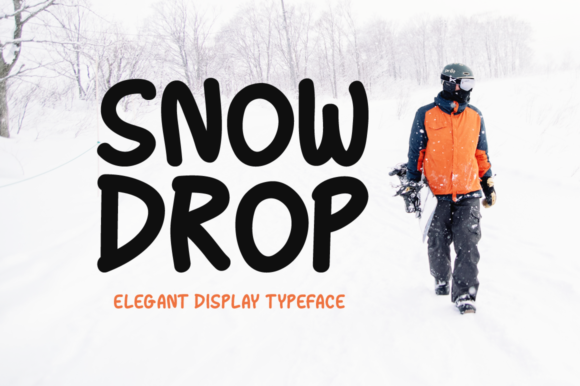 Snow Drop字体 1