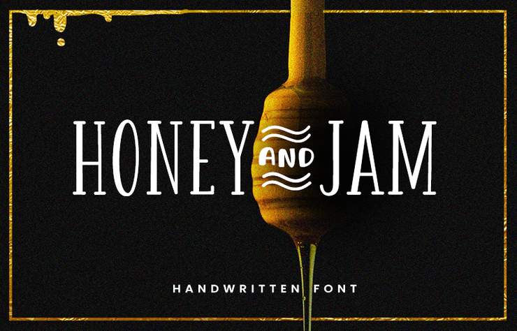 Honey&Jam字体 1