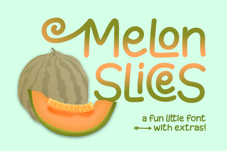 Melon Slices字体 7